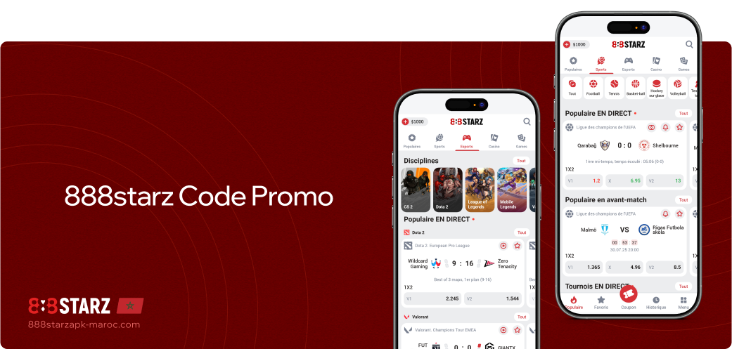 888starz Apk Maroc Code Promo